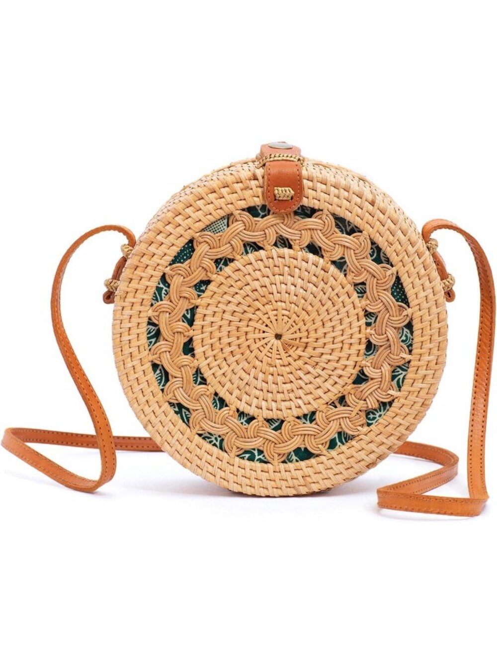 Handmade Straw Wicker Rattan Crossbody Bags - Chic Summer Purses for Women